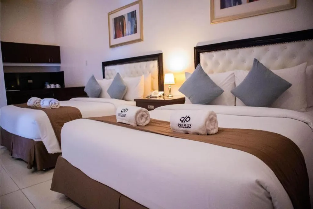 Bed in Primus Hotel and Resort