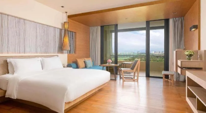 Bed in Wulan Resort Hainan ClearWater Bay