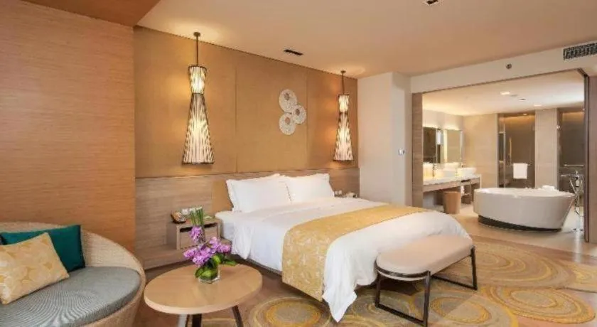Bed in Wulan Resort Hainan ClearWater Bay
