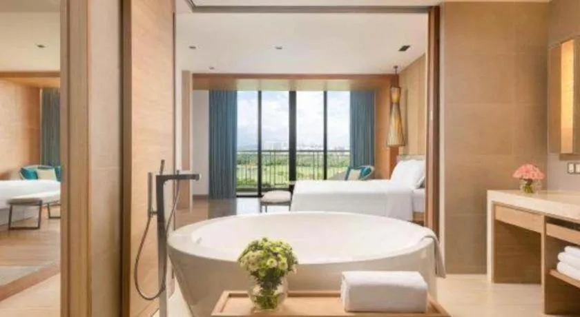 Bed in Wulan Resort Hainan ClearWater Bay