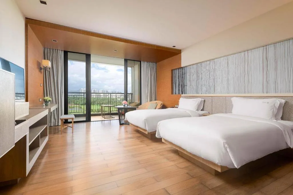 Bed in Wulan Resort Hainan ClearWater Bay