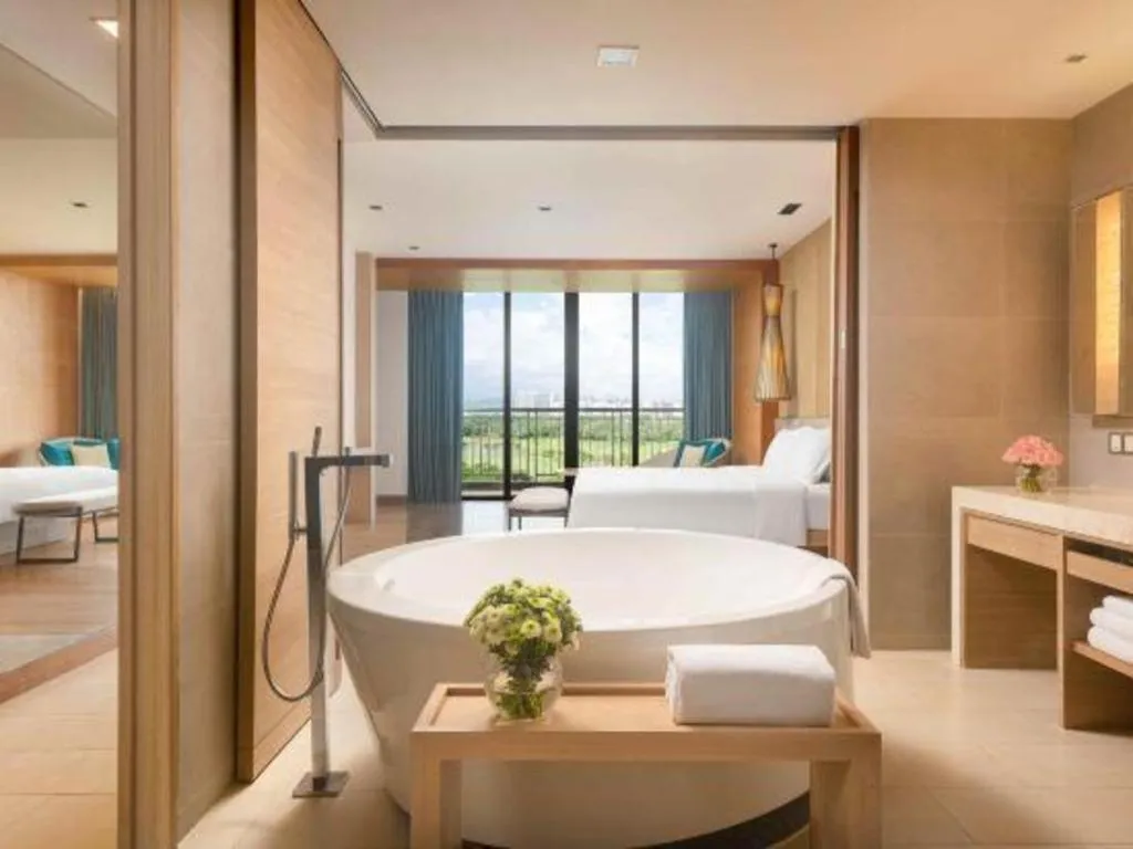 Bed in Wulan Resort Hainan ClearWater Bay