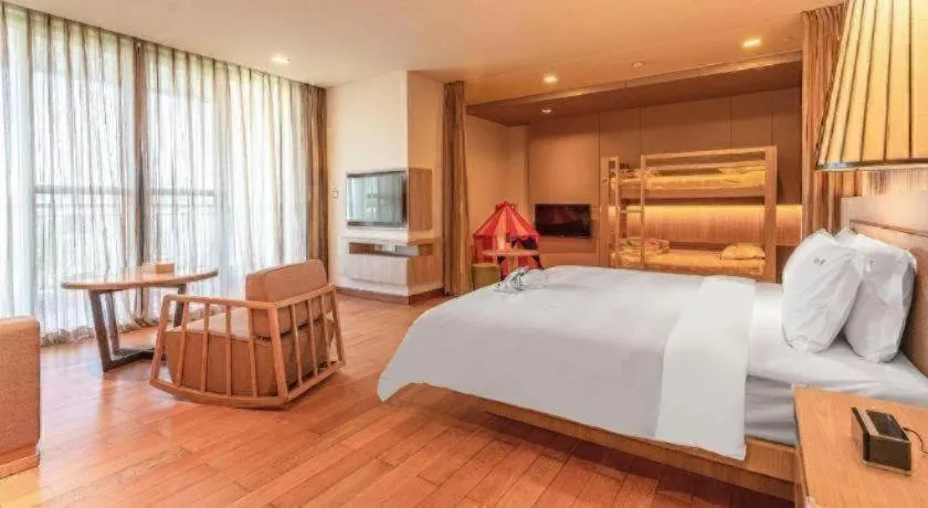 Bed in Wulan Resort Hainan ClearWater Bay