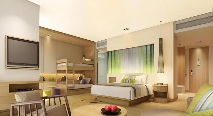 Bed in Wulan Resort Hainan ClearWater Bay