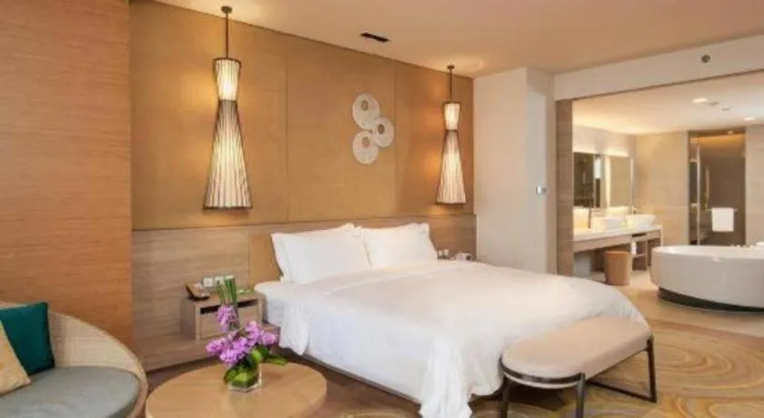 Bed in Wulan Resort Hainan ClearWater Bay