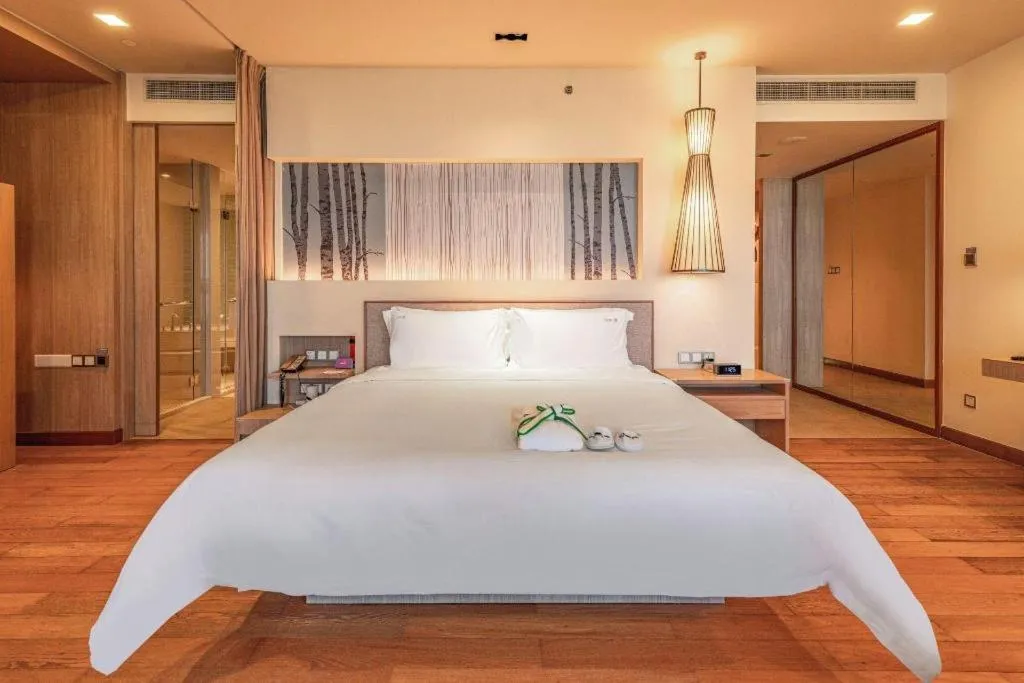 Bed in Wulan Resort Hainan ClearWater Bay