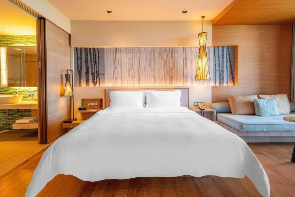 Bed in Wulan Resort Hainan ClearWater Bay