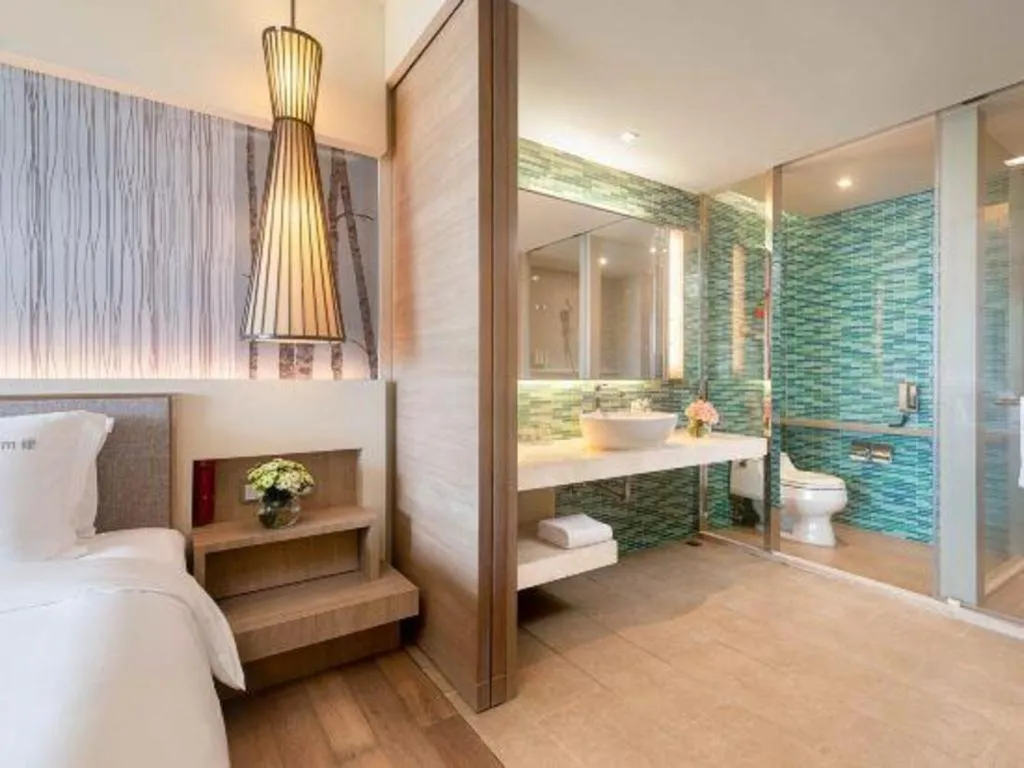 Bed in Wulan Resort Hainan ClearWater Bay