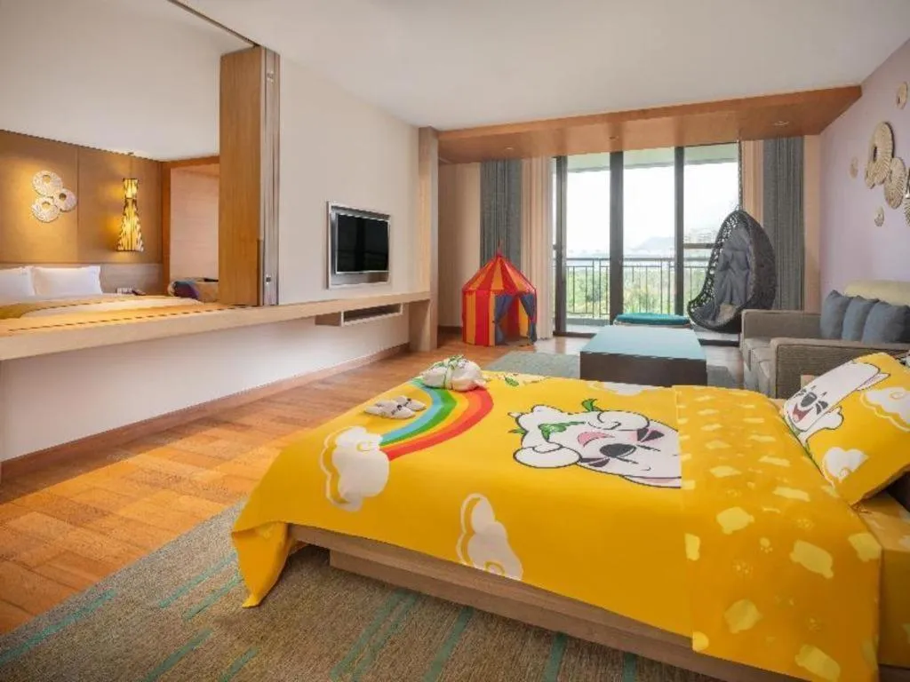 Bed in Wulan Resort Hainan ClearWater Bay