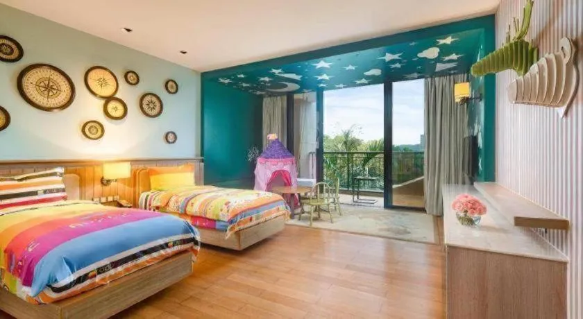 Bed in Wulan Resort Hainan ClearWater Bay