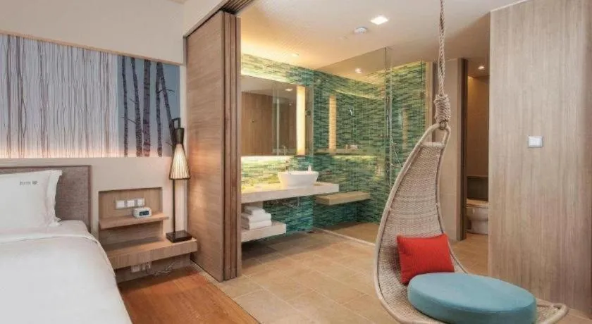 Bed in Wulan Resort Hainan ClearWater Bay