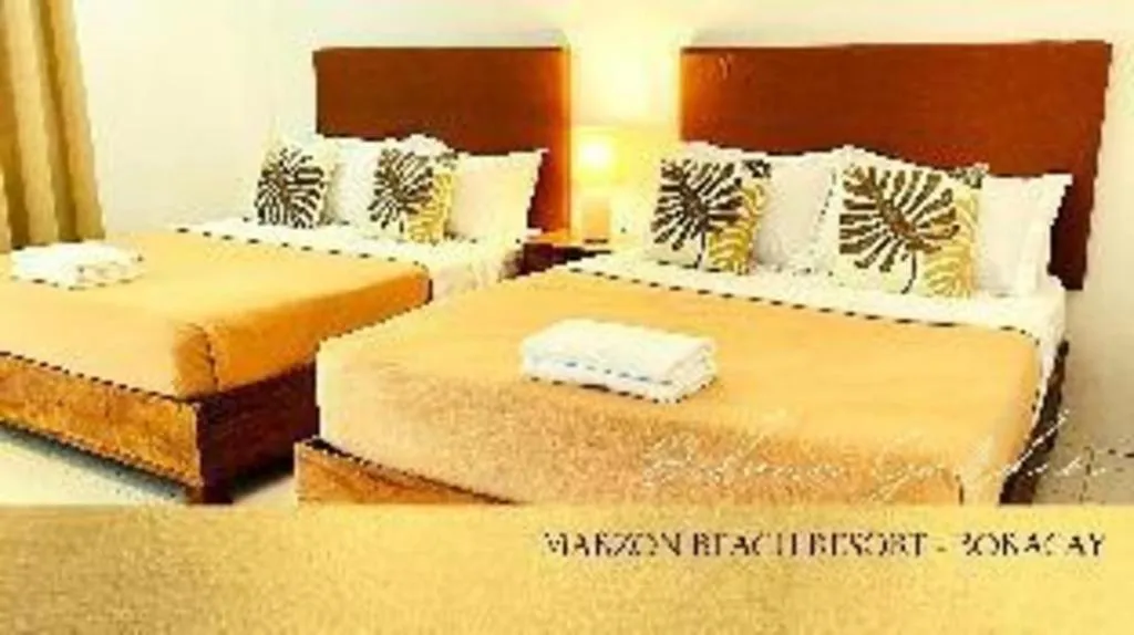 Bed in Marzon Beach Resort - Boracay