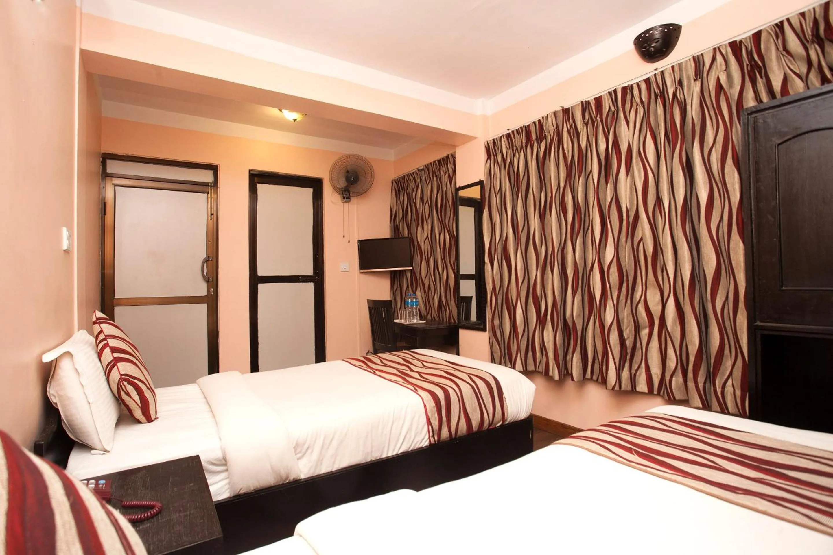 Bedroom in Kathmandu City Hotel