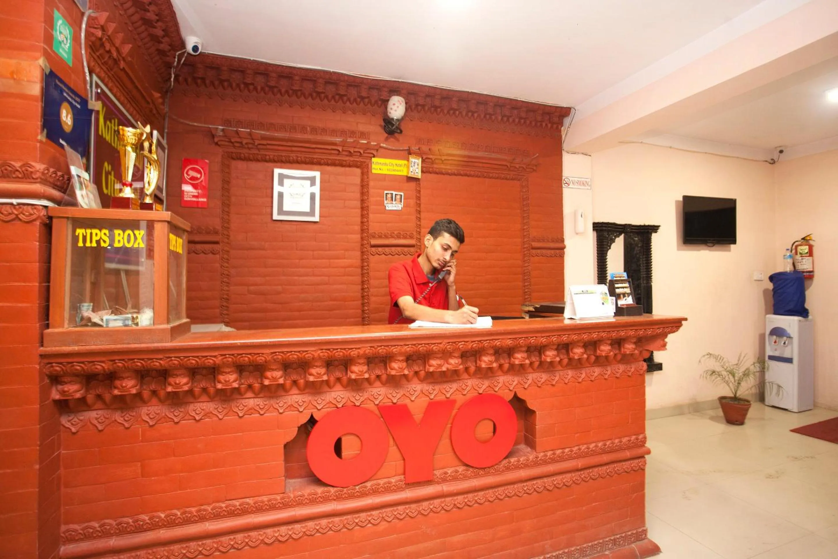 Lobby or reception in Kathmandu City Hotel