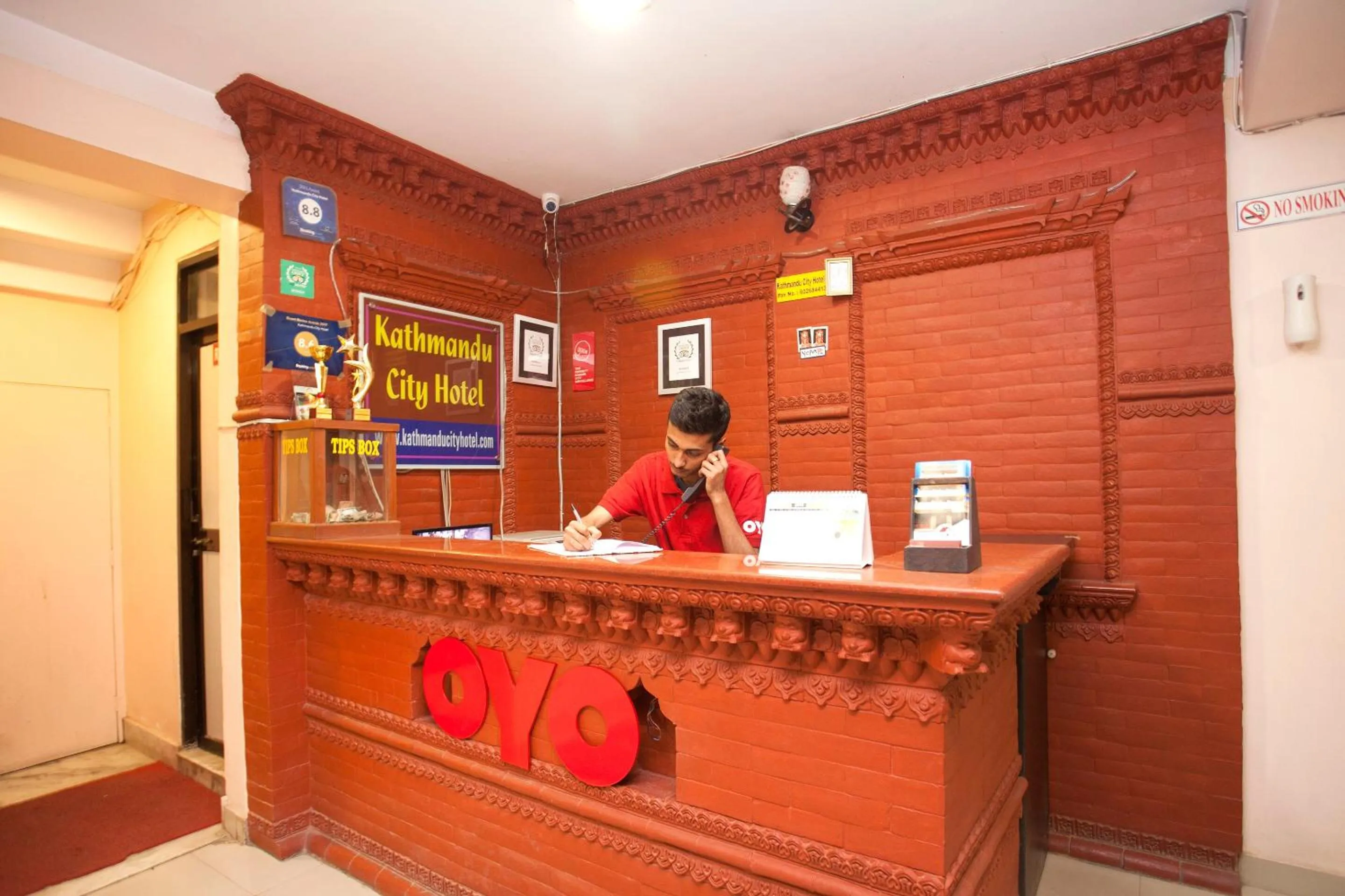 Lobby or reception in Kathmandu City Hotel