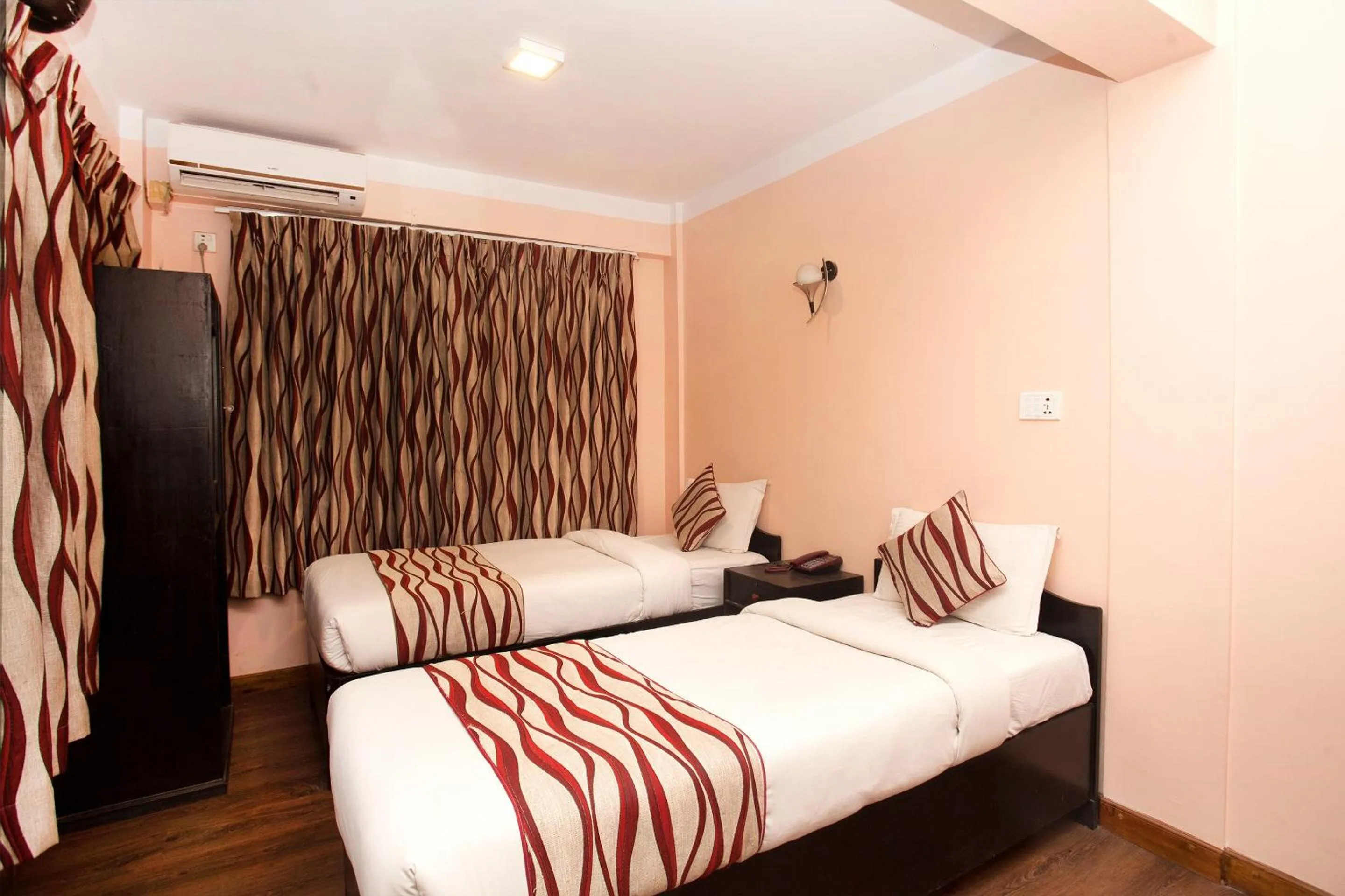 Bedroom in Kathmandu City Hotel
