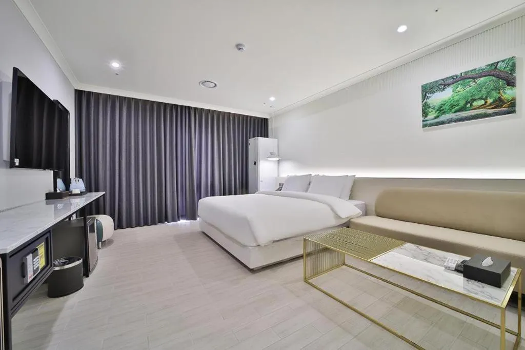 Bed in Hotel PIED Suseong