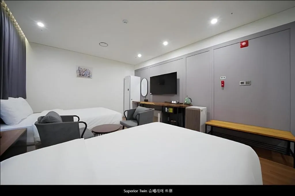 Bed in Hotel PIED Suseong