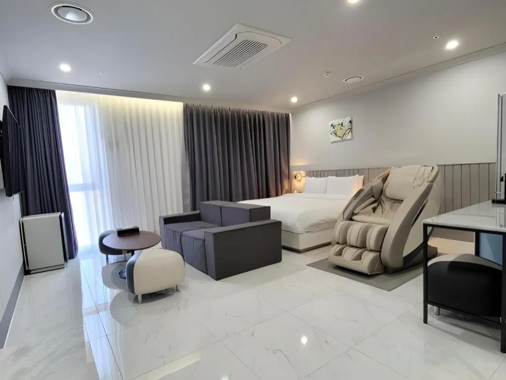 Bed in Hotel PIED Suseong