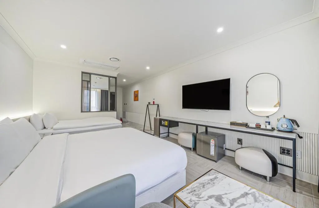 Bed in Hotel PIED Suseong