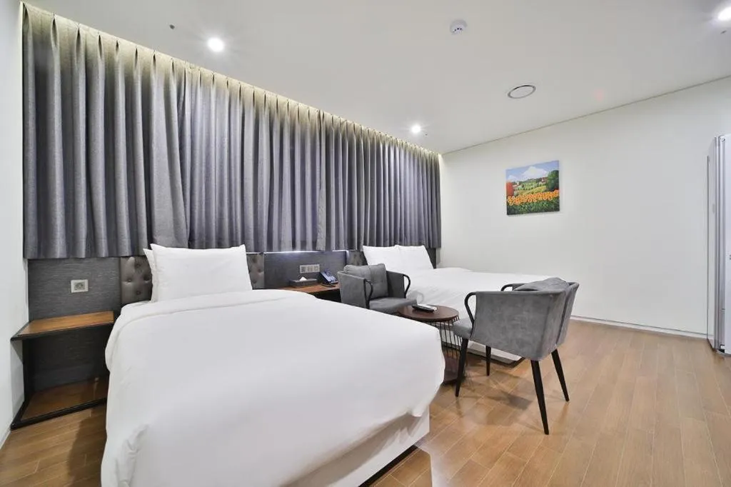 Bed in Hotel PIED Suseong