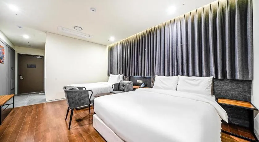 Bed in Hotel PIED Suseong