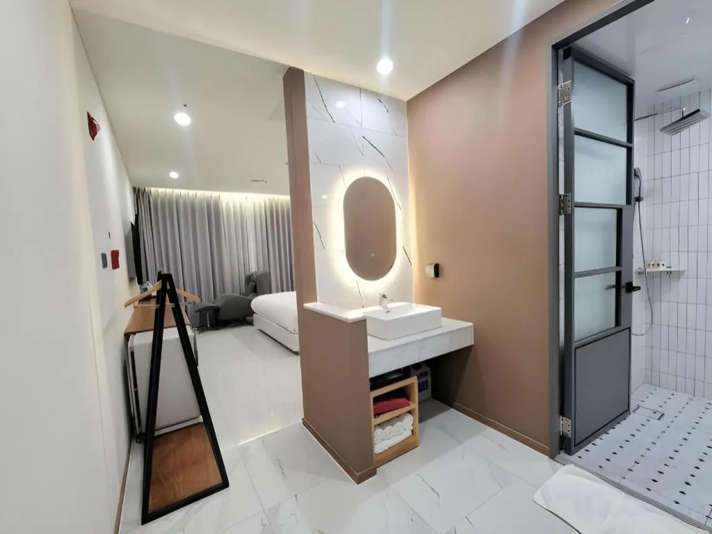 Bed in Hotel PIED Suseong