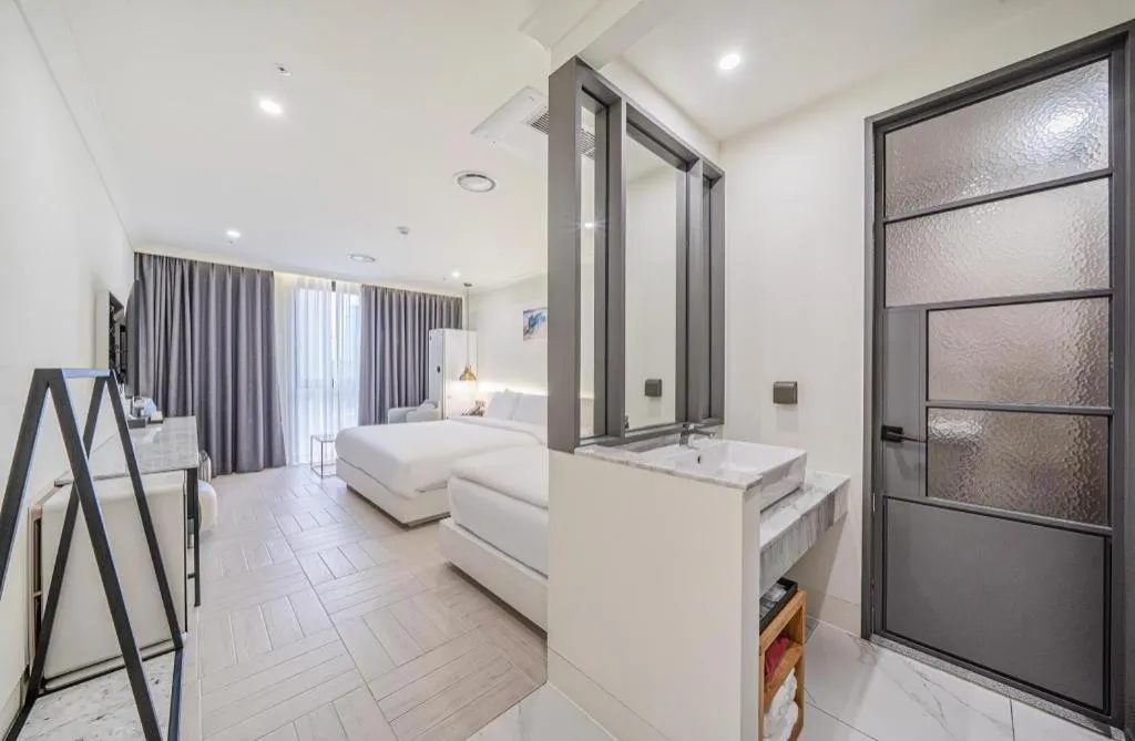 Bed in Hotel PIED Suseong