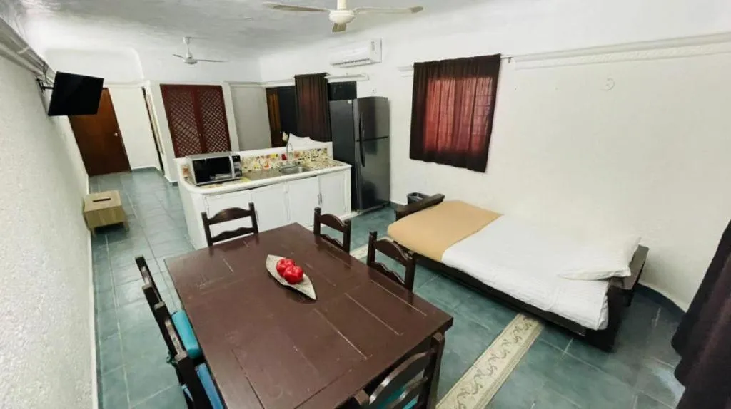 Bed in Maya del Carmen