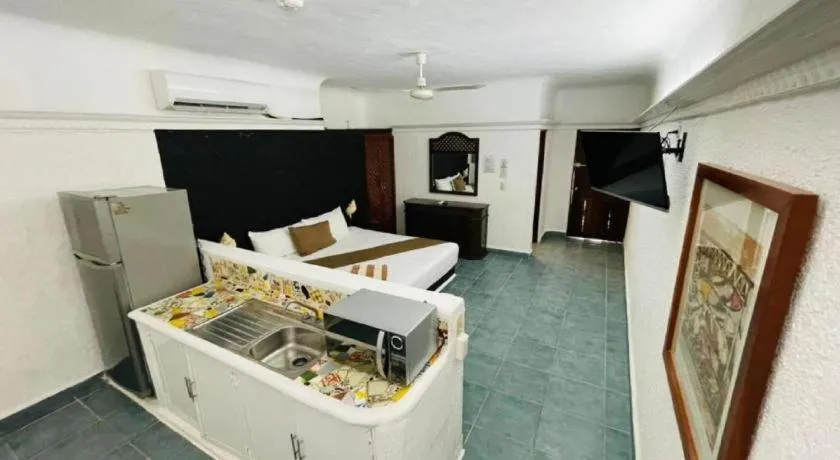 Bed in Maya del Carmen