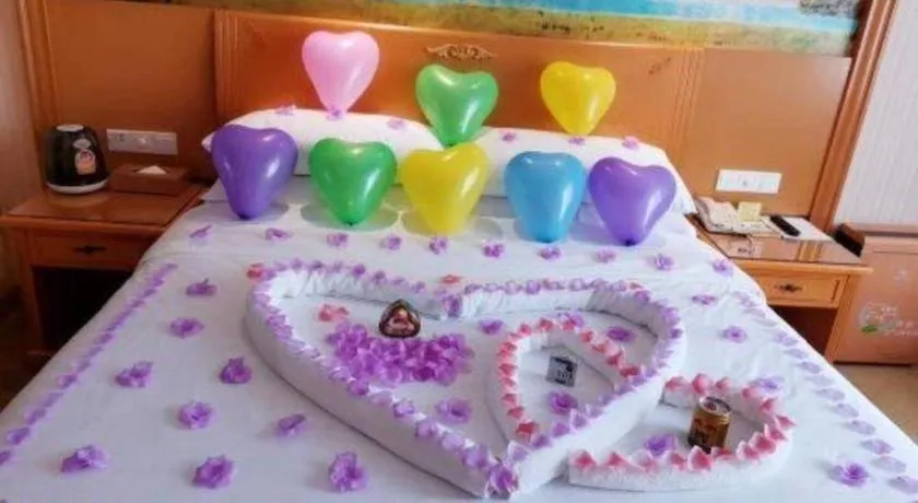 Bed in Vienna Hotel Shenzhen Bao'an Airport Taoyuanju Pingluanshan Metro Station