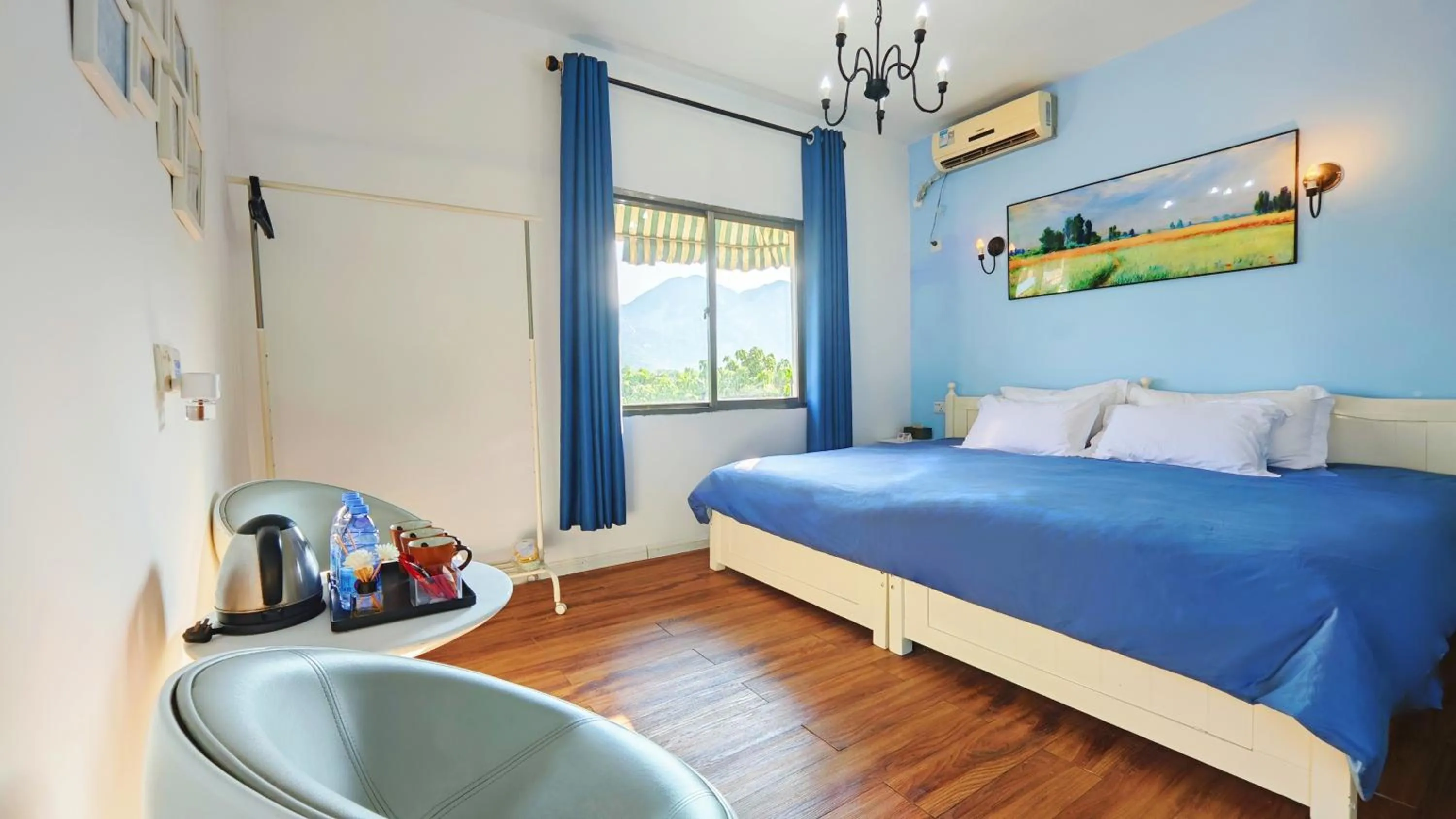 Bedroom, Bed in Cloud Tree Inn Boutique Guesthouse XiChong DaPeng ShenZhen 深圳大鹏西涌云树里民宿Yun Shu Li