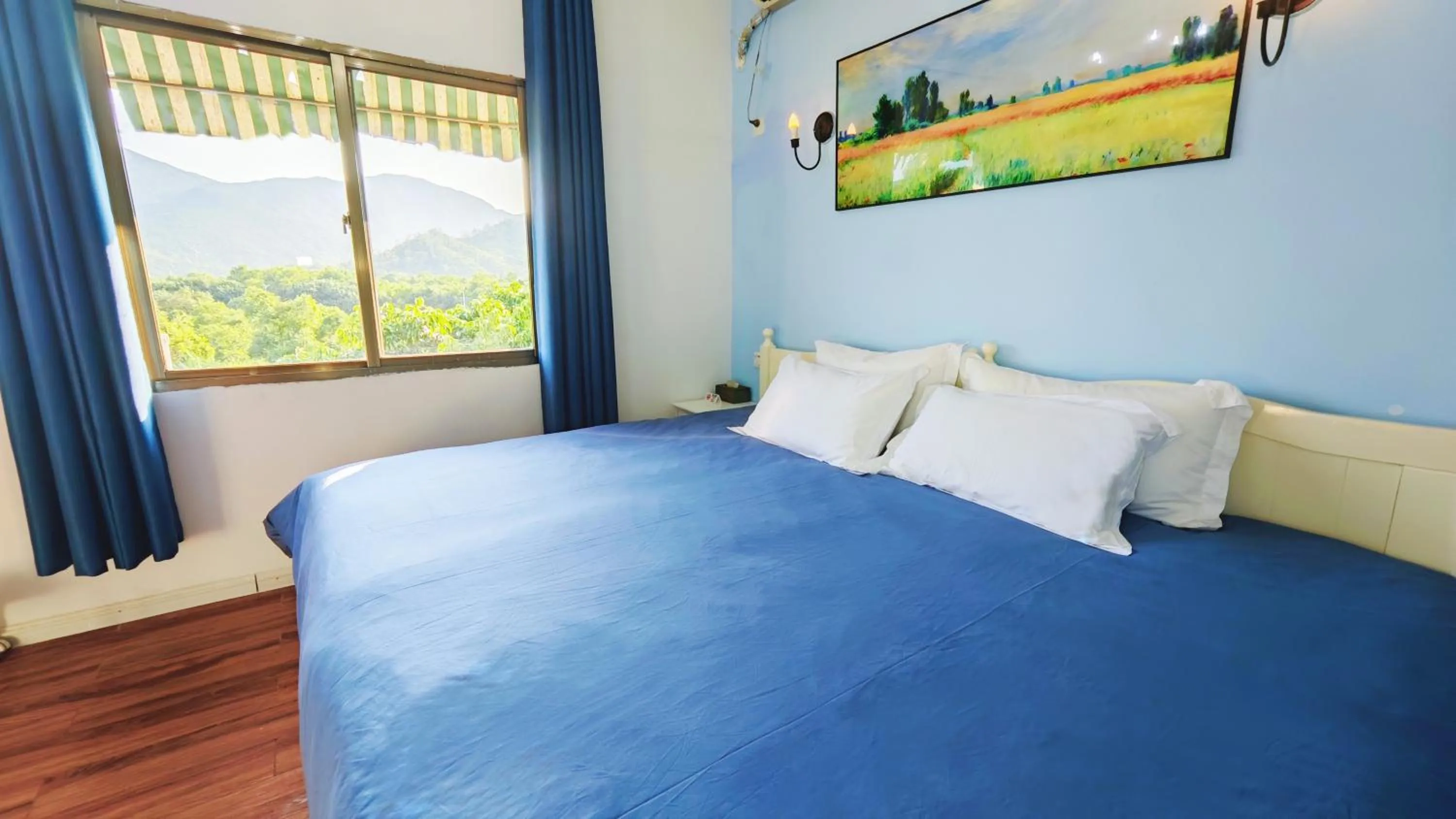 Bedroom, Bed in Cloud Tree Inn Boutique Guesthouse XiChong DaPeng ShenZhen 深圳大鹏西涌云树里民宿Yun Shu Li
