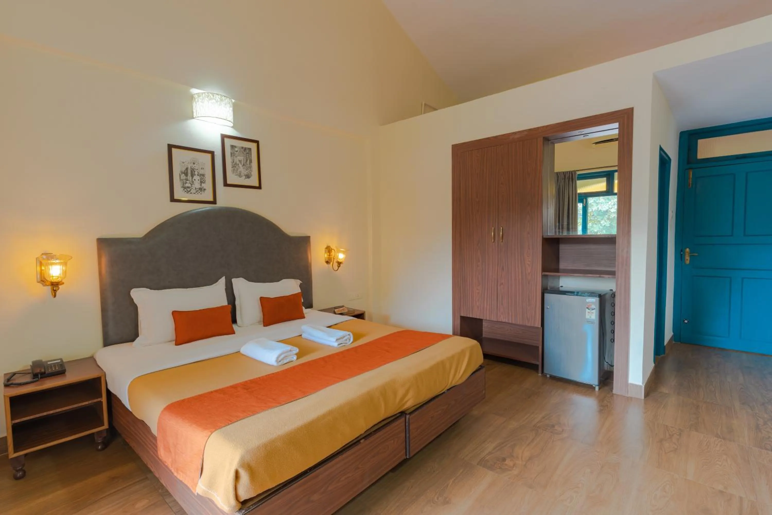 Bed in Carina Beach Resort