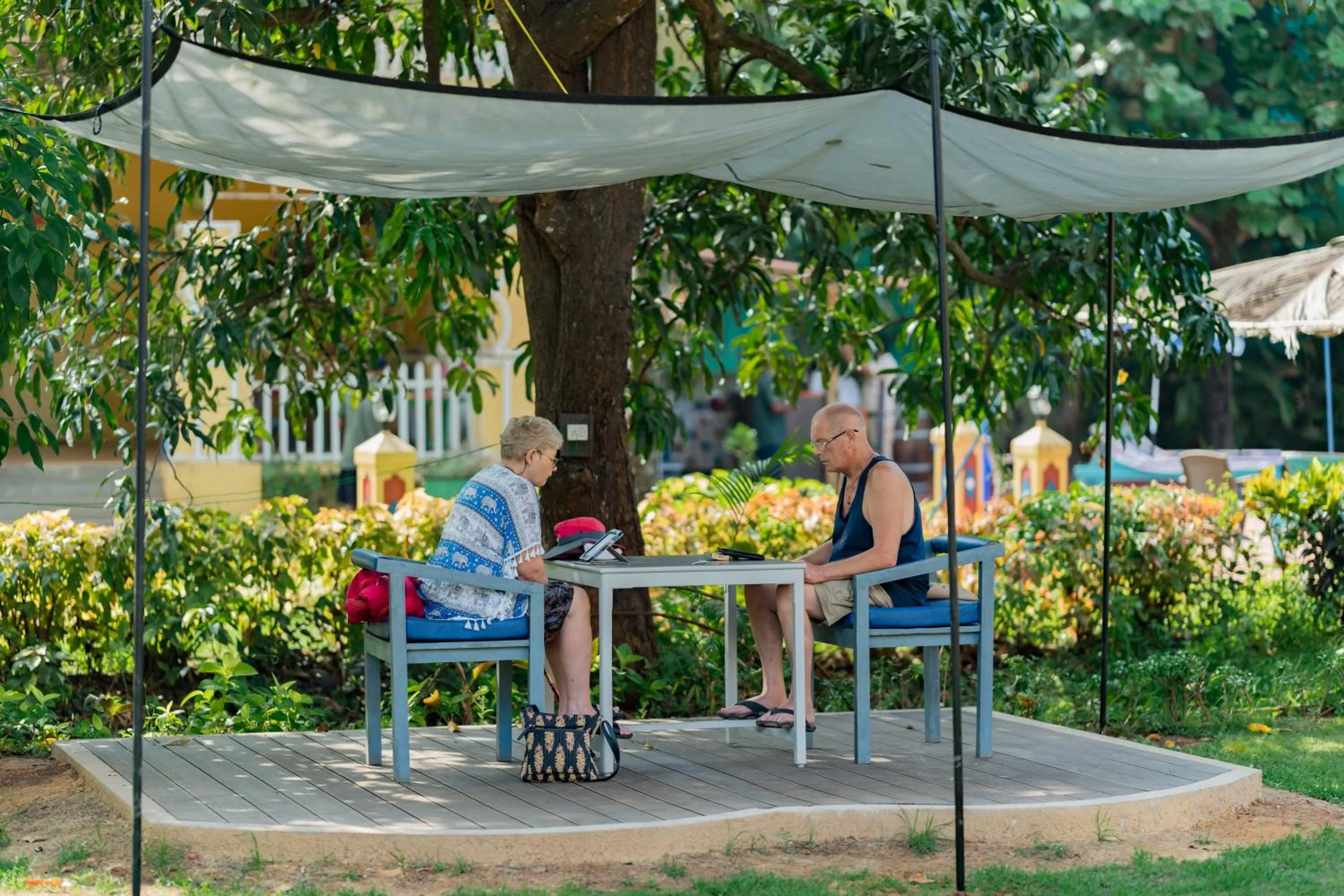 Garden in Carina Beach Resort