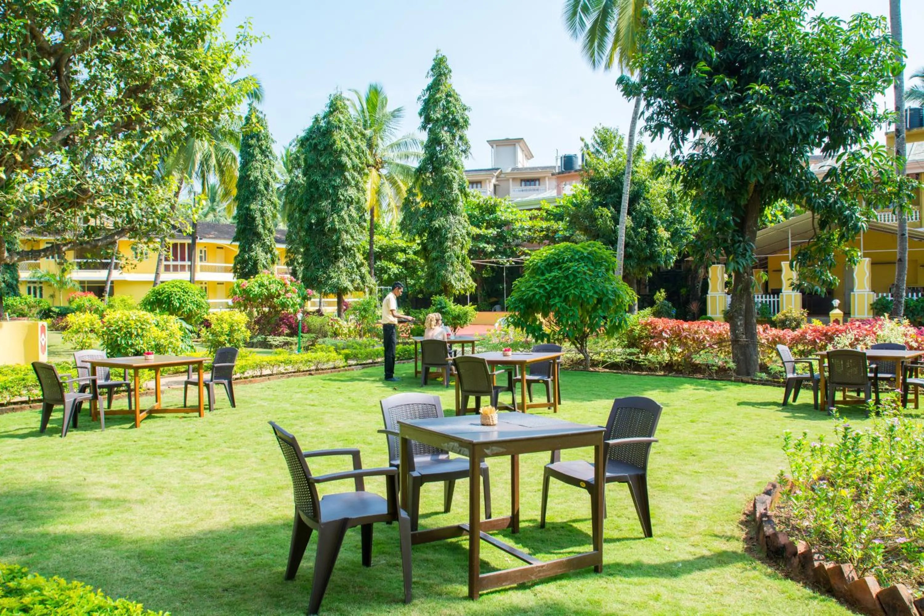Garden in Carina Beach Resort