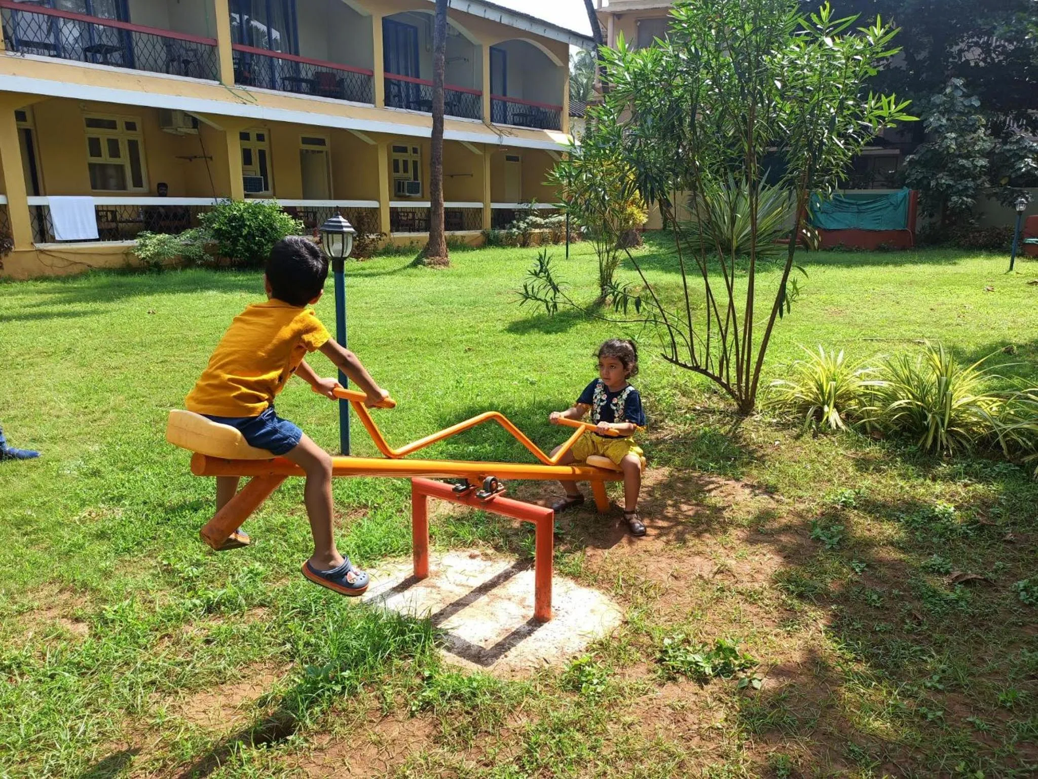Children play ground in Carina Beach Resort