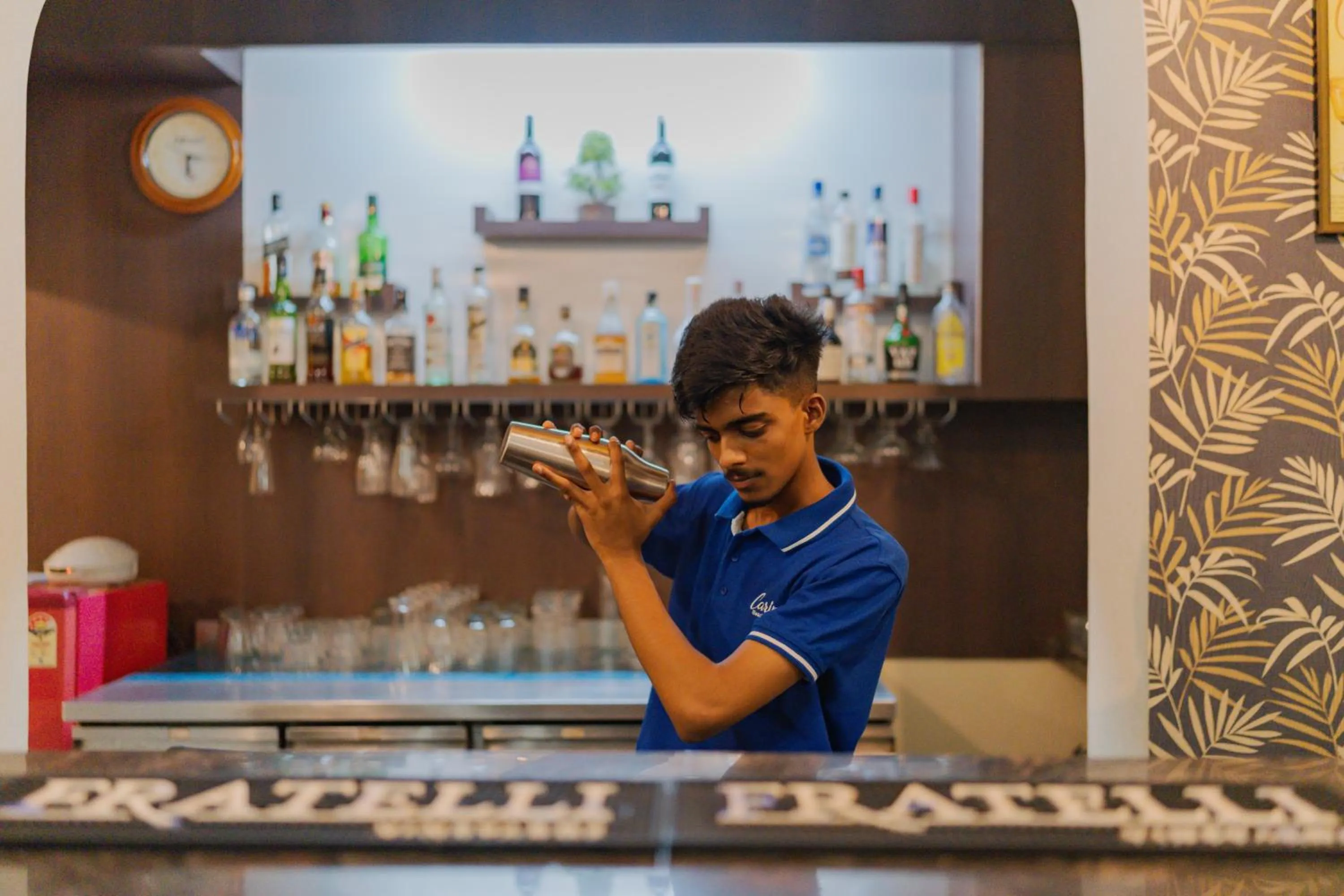 Food and drinks in Carina Beach Resort