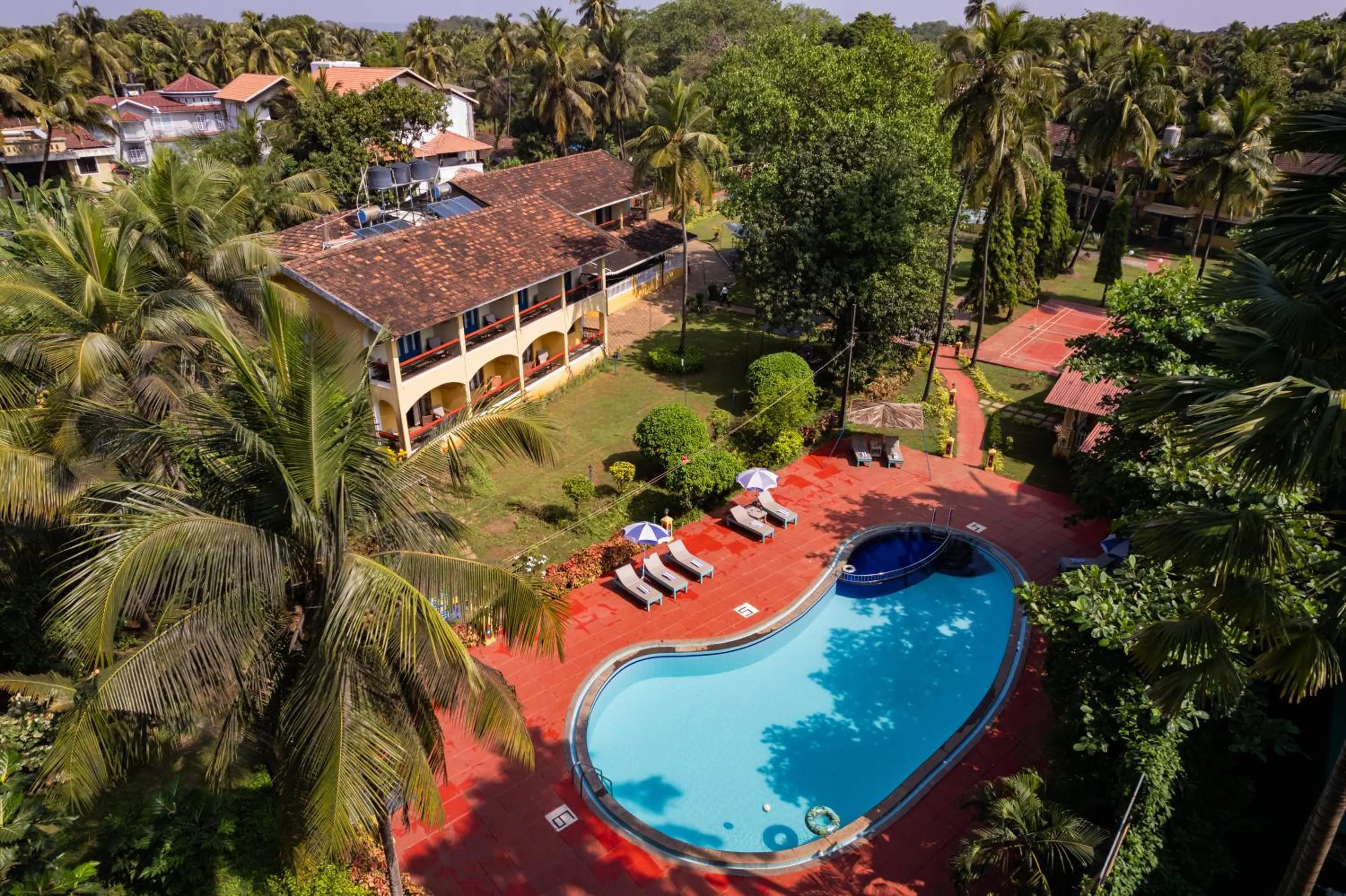 Natural landscape in Carina Beach Resort