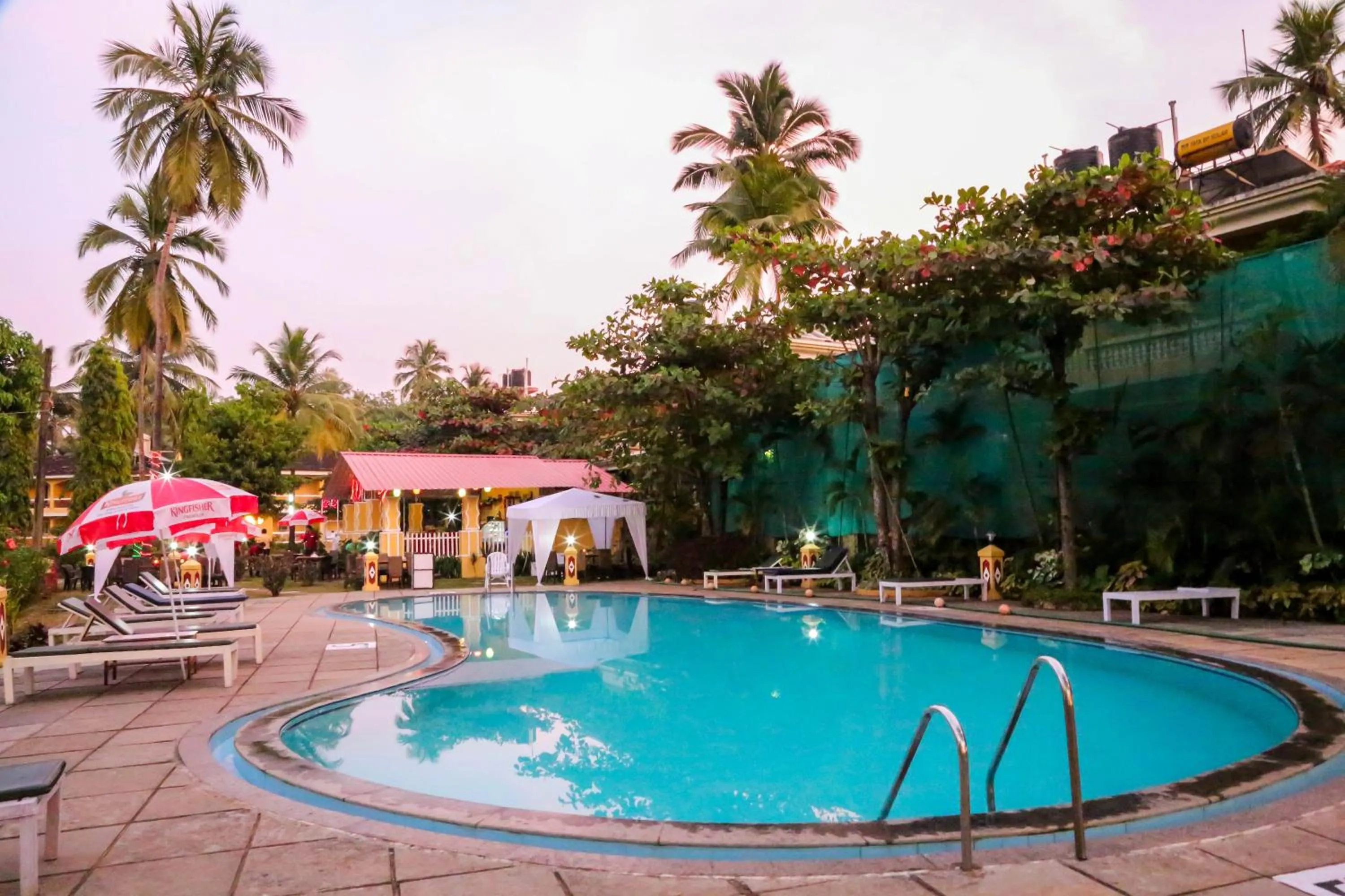 Swimming pool in Carina Beach Resort