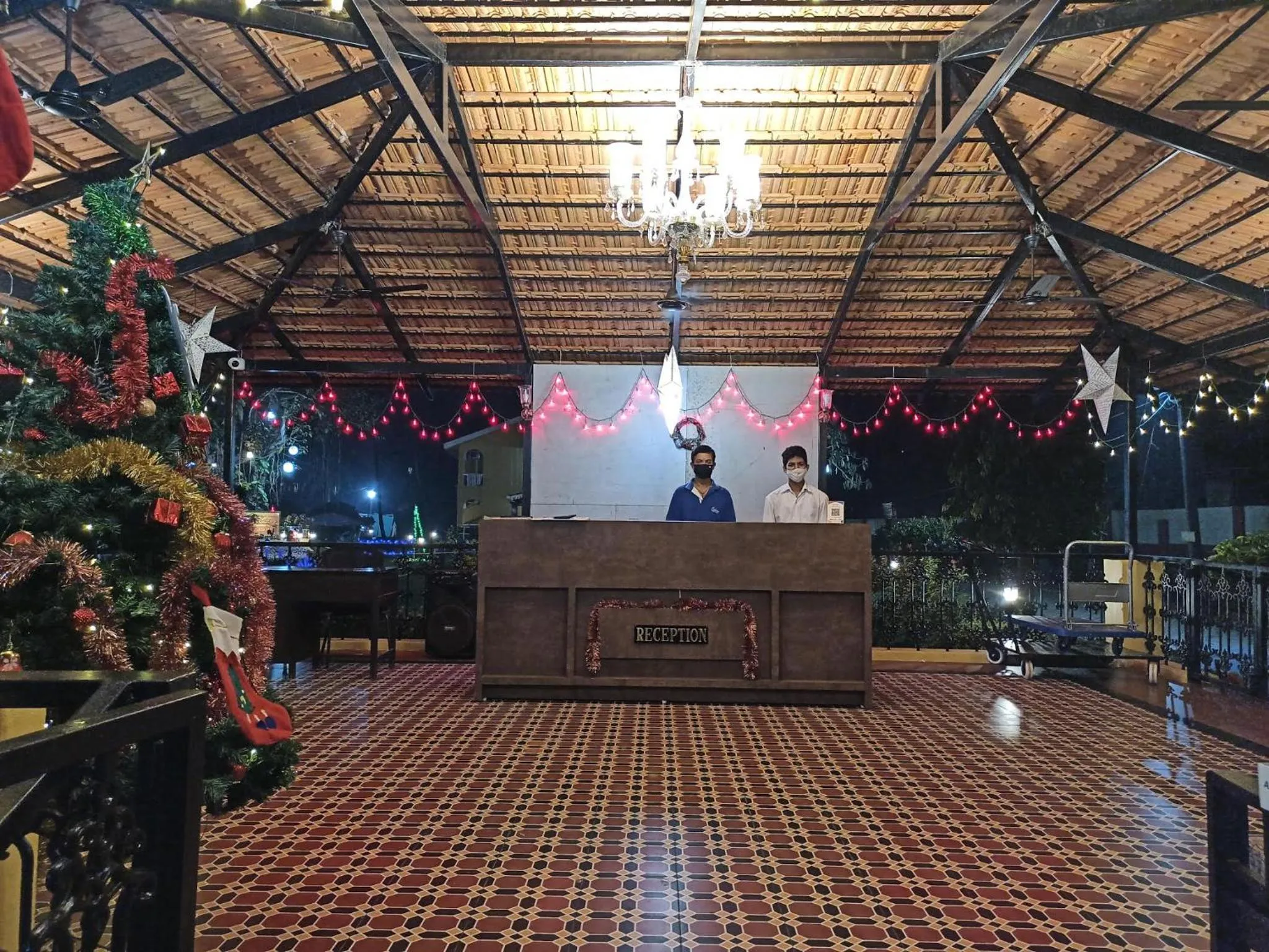 Lobby or reception in Carina Beach Resort