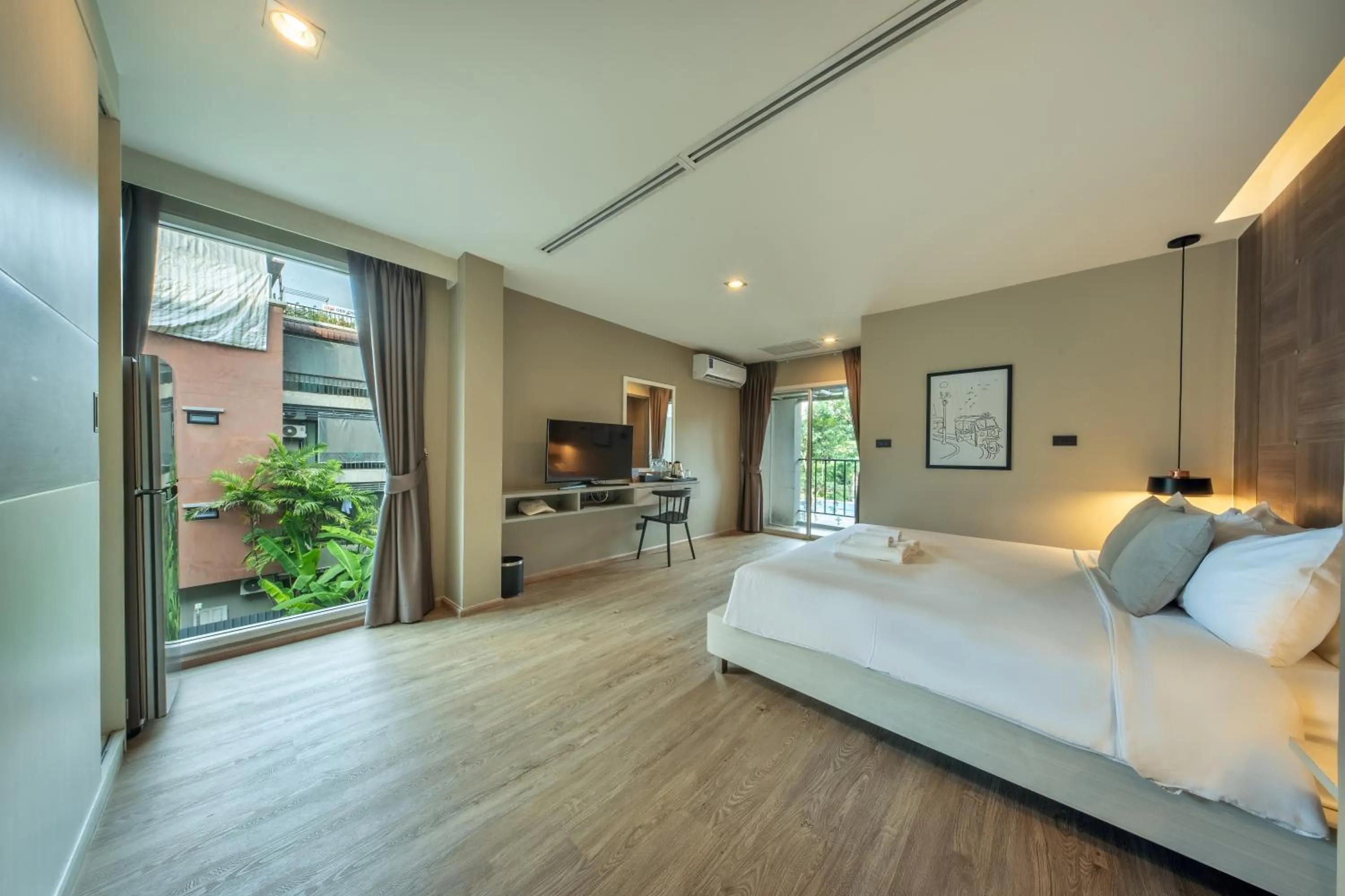 Bed in Ralph Poshtel Pratunam