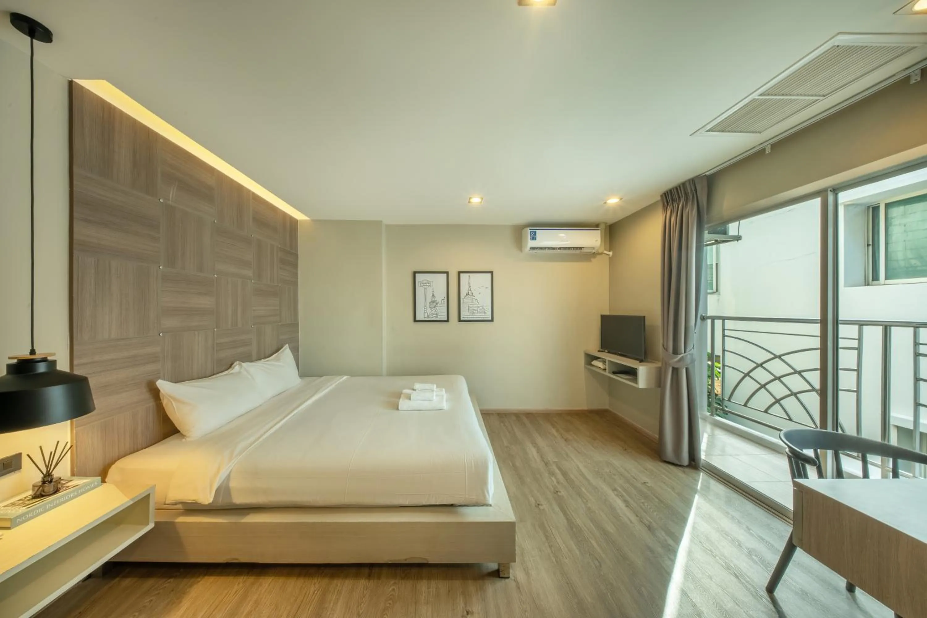 Bed in Ralph Poshtel Pratunam