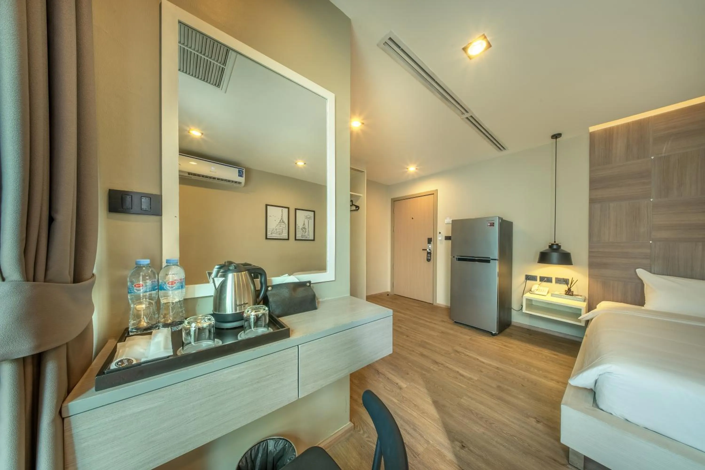 Coffee/tea facilities, Bed in Ralph Poshtel Pratunam