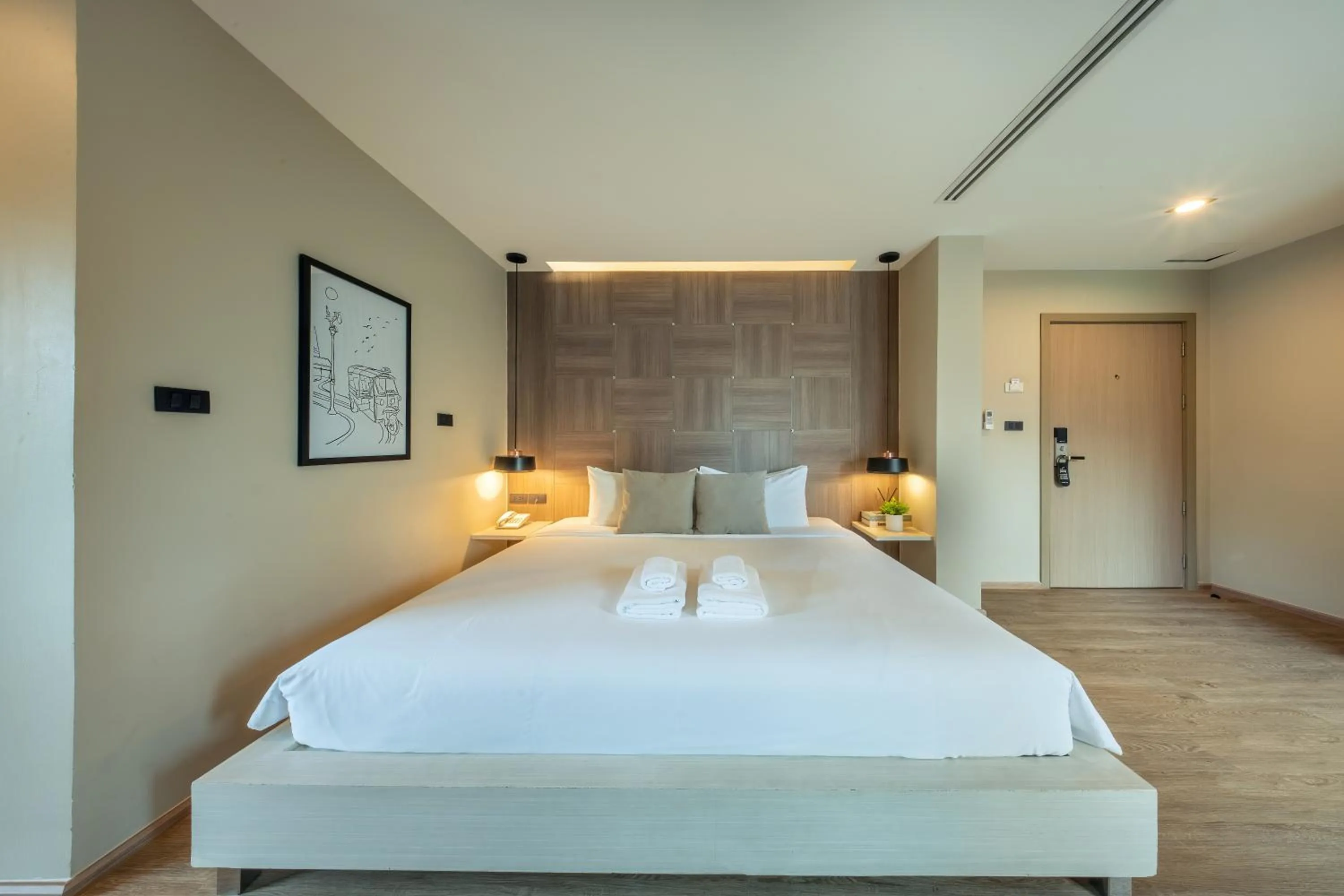 Bedroom, Bed in Ralph Poshtel Pratunam