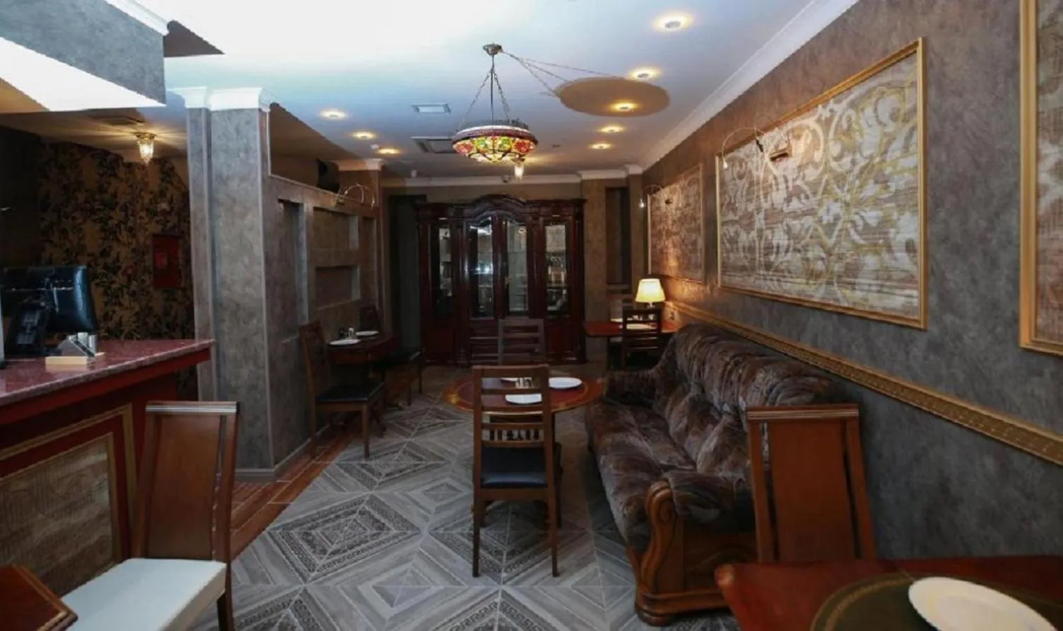 Lobby or reception in West Inn Hotel & Restaurant