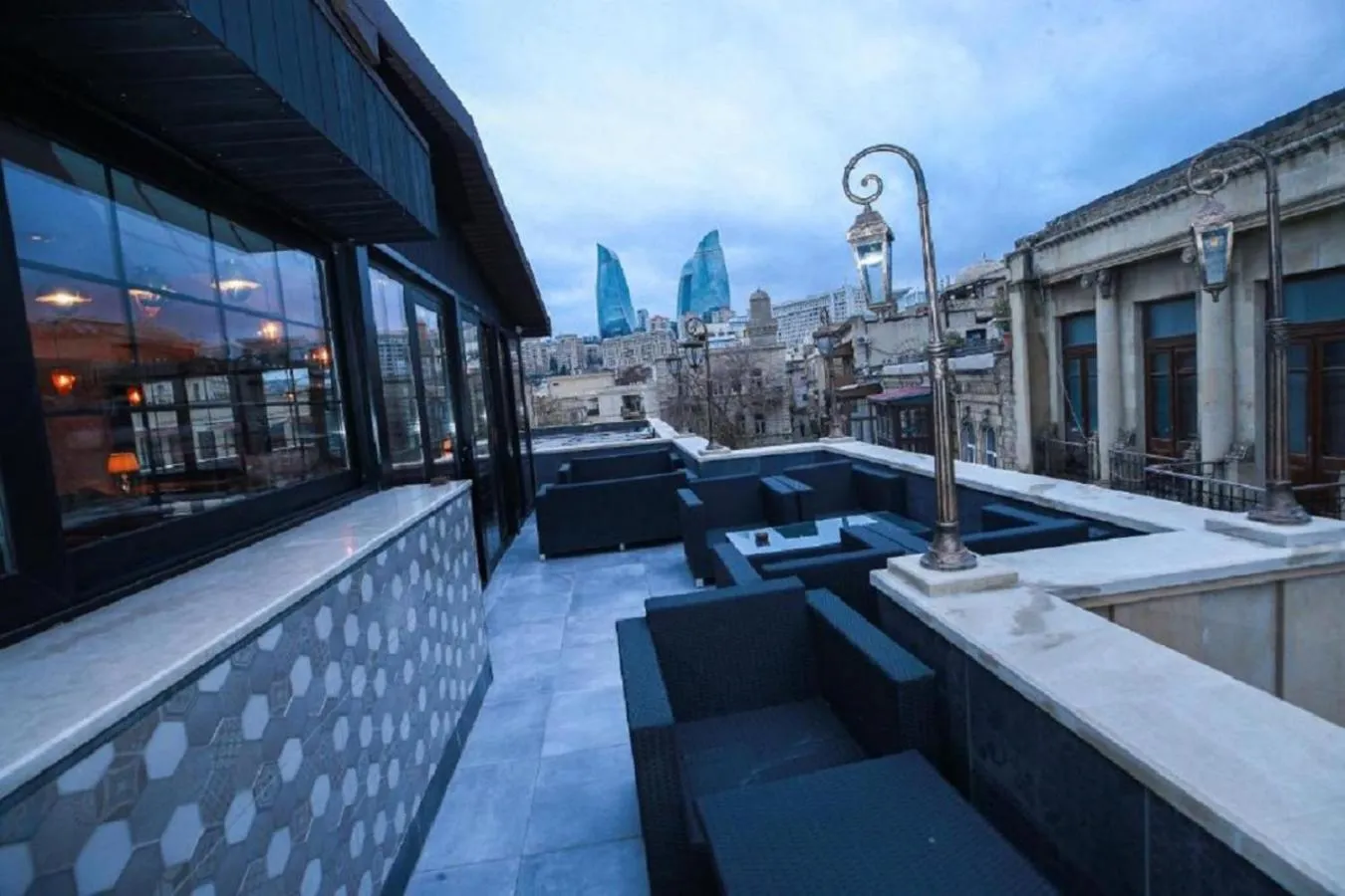 Balcony/Terrace in West Inn Hotel & Restaurant