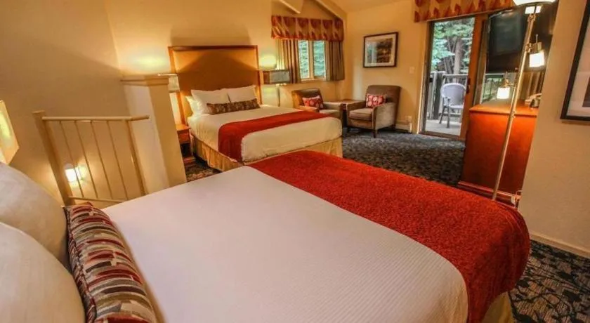 Bed in Aspen at Streamside, a VRI resort