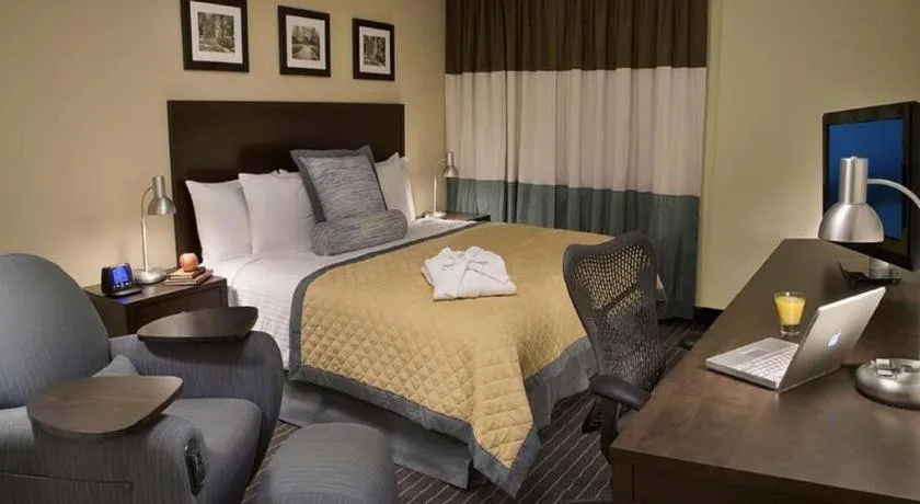 Bed in Edward Hotel North York