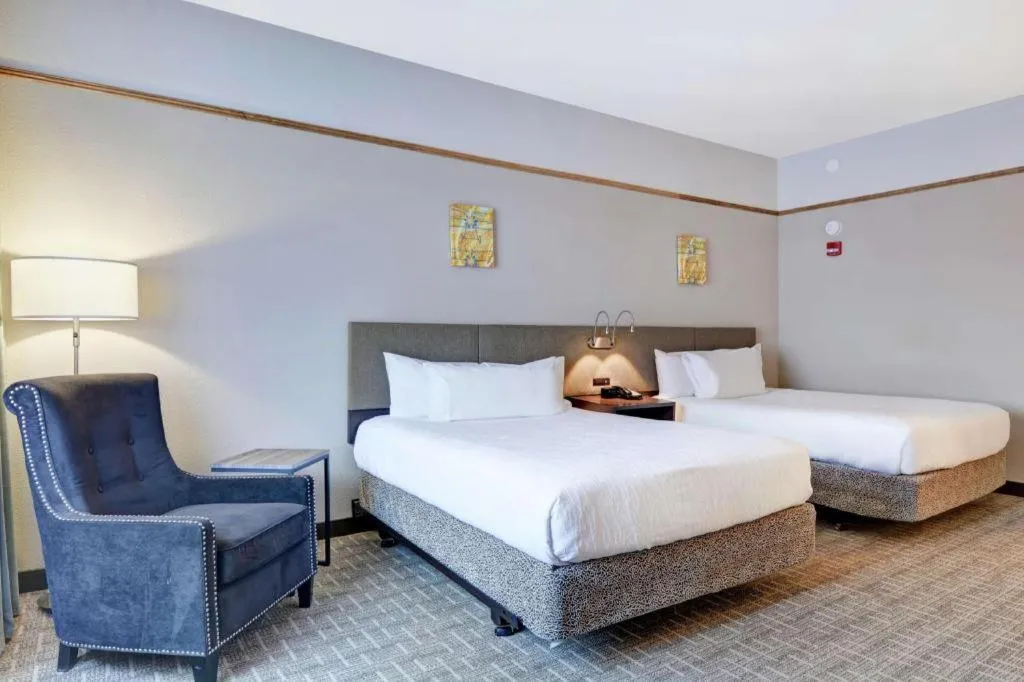 Bed in Hilton Garden Inn Oshkosh